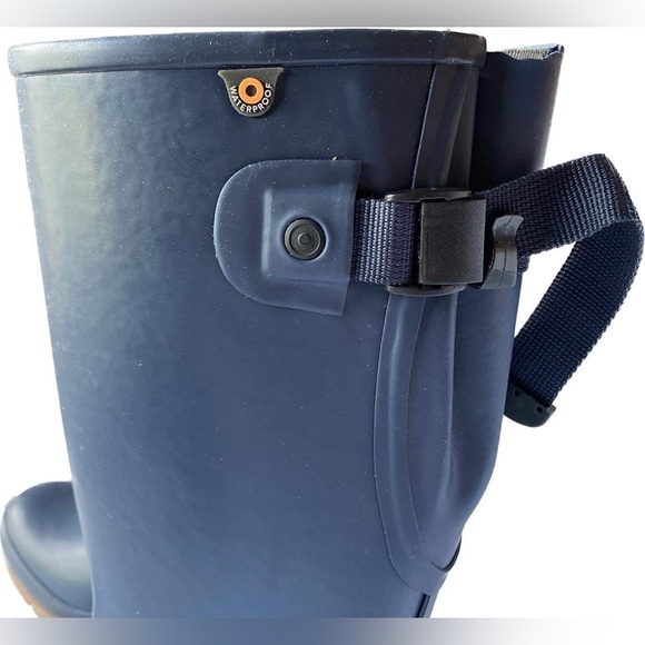 NEW Bogs Navy Tall Amelia Rain Boot - Women’s Size 7 - Picture 6 of 8